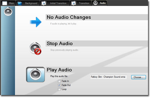 Add several audio files to your presentation!